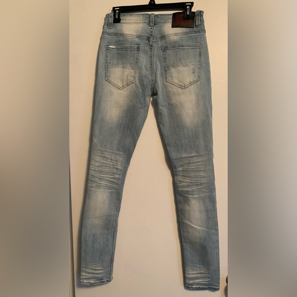 NWT: young adult age 18-20 slim jeans by SERENEDI size 30W & 34L…32 inseam - Picture 2 of 3